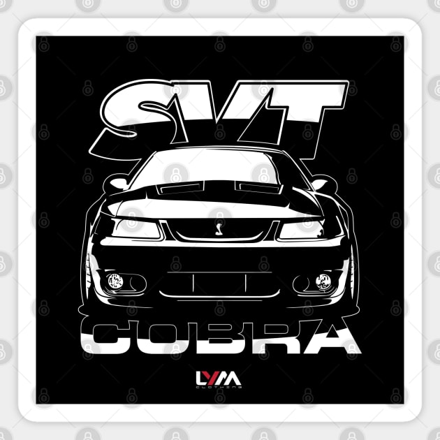 New Edge 2003/2004 Ford Mustang SVT Cobra Front Magnet by LYM Clothing